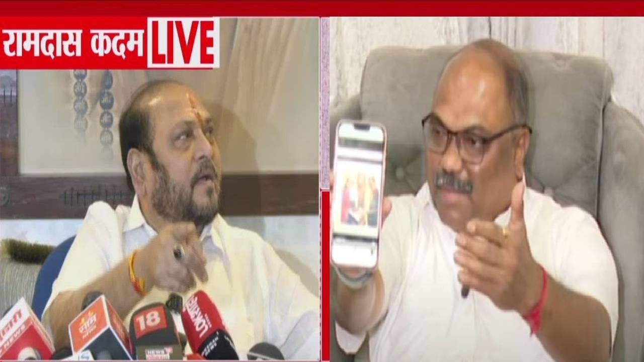 Ramdas Kadam : बायकोनं जाळून घेतलं की जाळलं? परबांच्या आरोपांवर कदमांचं उत्तर, स्टोव्हच्या आगीचा भडका अन् साडीला...