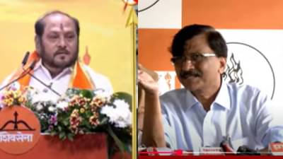 Sanjay Raut : बाळासाहेबांची डेडबॉडी दोन दिवस... रामदास कदम यांच्या आरोपावर संजय राऊत यांचा घणाघात; म्हणाले, त्यांच्या तोंडात शेण...