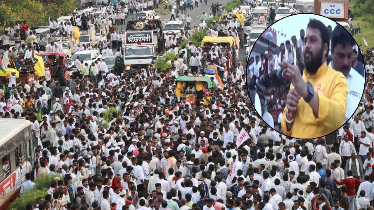 Nagpur Farmer Protest :'भाऊ म्हणाले आमदारांना कापा, मी सांगतो मंत्र्यांनाच कापा', कडूंच्या मोर्चात वादग्रस्त वक्तव्य Nagpur Farmer Protest :'भाऊ म्हणाले आमदारांना कापा, मी सांगतो मंत्र्यांनाच कापा', कडूंच्या मोर्चात वादग्रस्त वक्तव्य