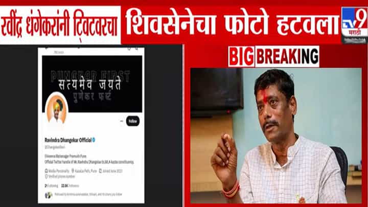 Ravindra Dhangekar : भाजपविरोधी भूमिकेनंतर धंगेकरांकडून ट्वीटरवरील शिवसेनेचा फोटो रिमूव्ह, कारण नेमकं काय? Ravindra Dhangekar : भाजपविरोधी भूमिकेनंतर धंगेकरांकडून ट्वीटरवरील शिवसेनेचा फोटो रिमूव्ह, कारण नेमकं काय?