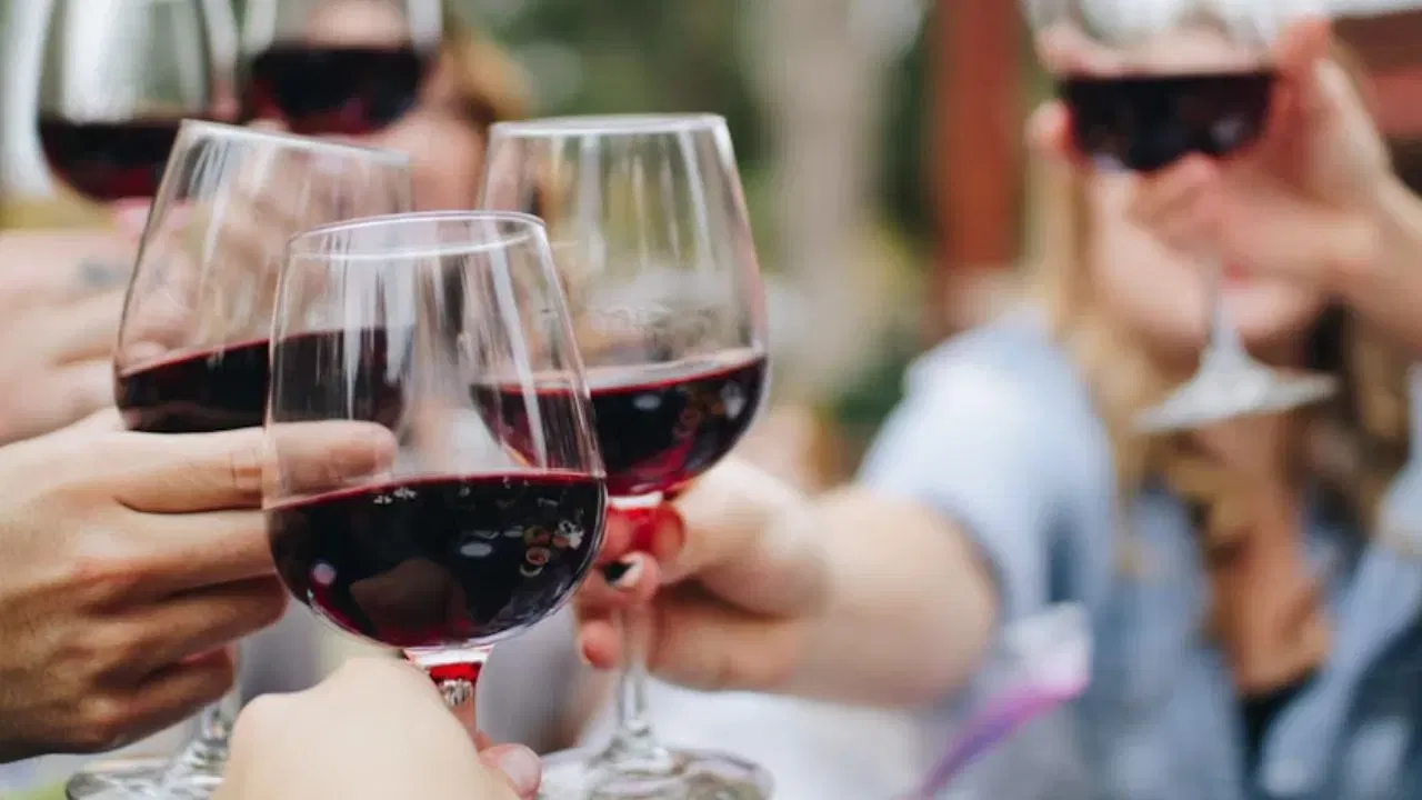 वाइन पिणारे अनेकदा सांगतात, रेड वाइन आरोग्यासाठी फायदेशीर आणि हृदयासाठी चांगली आहे. म्हणून थोडी-थोडी रोज प्यावी. वाइन तज्ज्ञ सोनल हॉलंड सांगतात, असा दावा केला जातो की रेड वाइनमध्ये रेस्वेराट्रॉल (Resveratrol) असतं जे हृदयाच्या आरोग्यासाठी उत्तम असतं, पण रेस्वेराट्रॉलची पूर्तता करण्यासाठी रेड वाइन हा एकमेव पर्याय नाही. (फोटो: Unsplash)