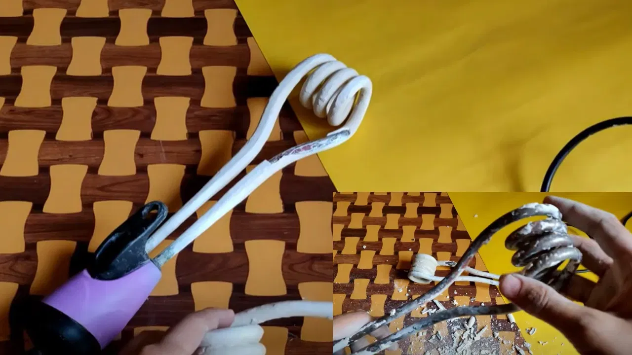 वॉटर हीटिंग रॉडवरील पांढरा थर काही मिनिटांत साफ होईल, जाणून घ्या