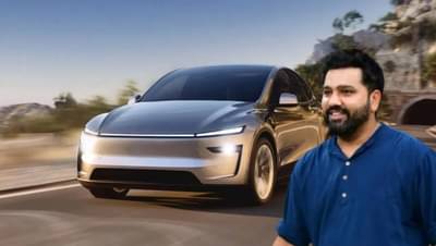 क्रिकेटर रोहित शर्मा याने घेतली आलिशान Tesla Model Y, कारच्या नंबरप्लेटमध्येही लपलंय हे गुपित