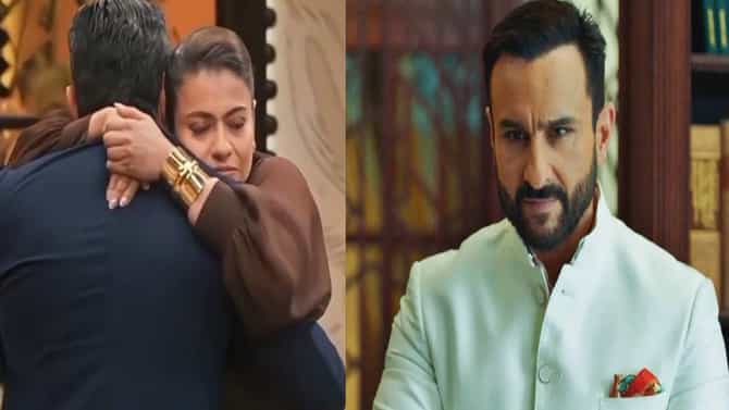 Saif Ali Khan: तुम्ही मरणार आहात! सैफने असं काय सांगितलं, ज्यामुळे काजोलने मारली घट्ट मिठी
