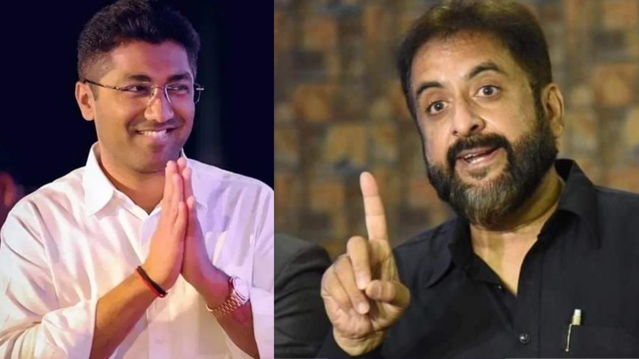 एक बोकड हैदराबादहून, तर दुसरं..; संग्राम जगतापांची जलील आणि ओवैसींवर टीका एक बोकड हैदराबादहून, तर दुसरं..; संग्राम जगतापांची जलील आणि ओवैसींवर टीका