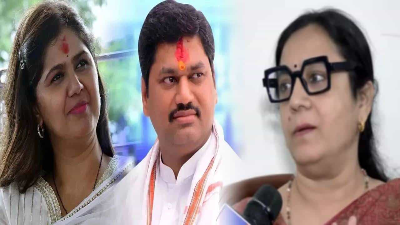 Sarangi Mahajan :  या बहिणीला आता मजबूत खांदा हवाय म्हणून त्याच्यासोबत साटंलोटं, मुंडे बंधू-भगिनींची कुणी काढली लायकी?