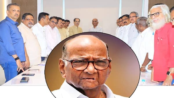 Sharad Pawar : विरोधकांच्या शिष्टमंडळाची आज निवडणूक आयोगासोबत पुन्हा बैठक, पण शरद पवार नसणार; कारण नेमकं काय?
