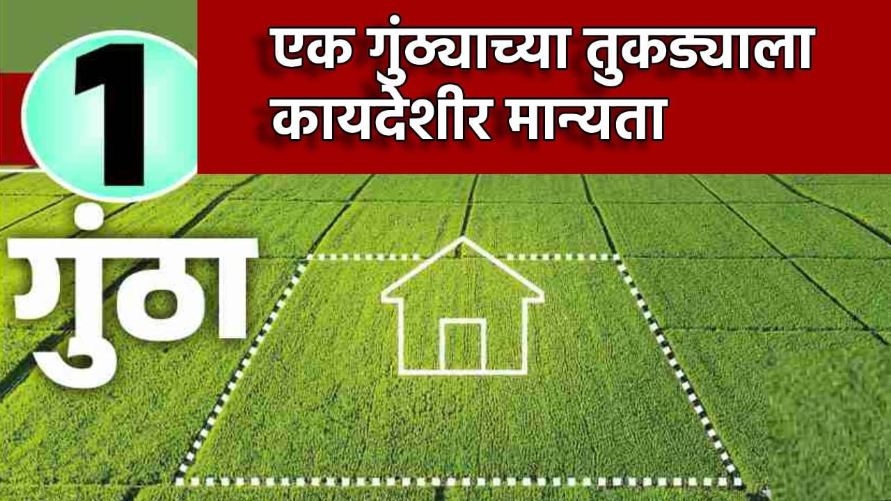 एक गुंठ्याच्या तुकड्याला कायदेशीर मान्यता, छोट्या प्लॉटधारकांची मिटली चिंता, तुकडेबंदी विनाशुल्क मिळवा