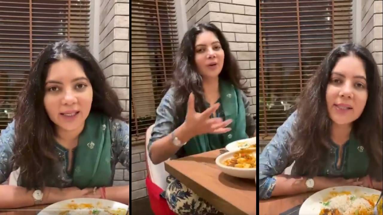 VIRAL VIDEO :  कपडे घालून, अंग झाकून बसले, प्रॉब्लेम काय ? ताजमध्ये मांडी घालून बसली, हटकल्याने वाद, व्हिडीओ चर्चेत