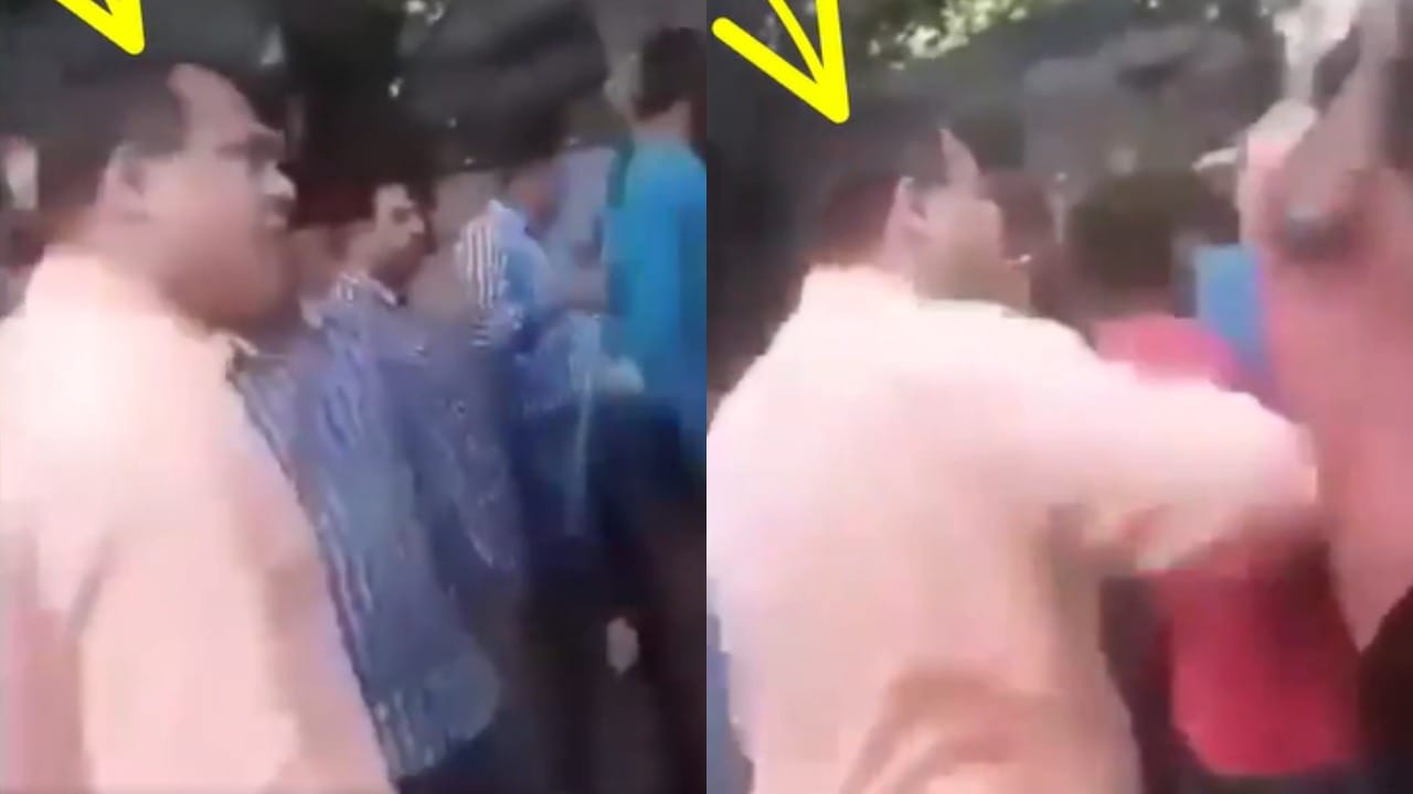 मुंबई भाजप अध्यक्षांनी पोलिसांची लाज काढली, आई-बहिणीवरून शिवीगाळ, व्हिडीओ व्हायरल; ठाकरे गटाचा गंभीर आरोप मुंबई भाजप अध्यक्षांनी पोलिसांची लाज काढली, आई-बहिणीवरून शिवीगाळ, व्हिडीओ व्हायरल; ठाकरे गटाचा गंभीर आरोप