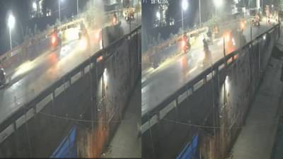 अंबरनाथमध्ये भरधाव कारने दुचाकींना चिरडले; दोघांचा मृत्यू, CCTV पाहून थरकाप उडेल!