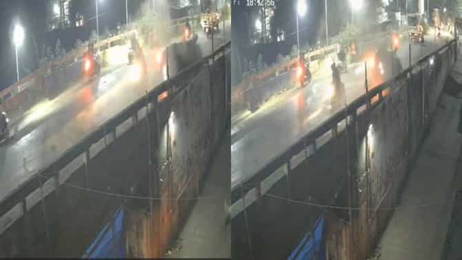 अंबरनाथमध्ये भरधाव कारने दुचाकींना चिरडले; दोघांचा मृत्यू, CCTV पाहून थरकाप उडेल!