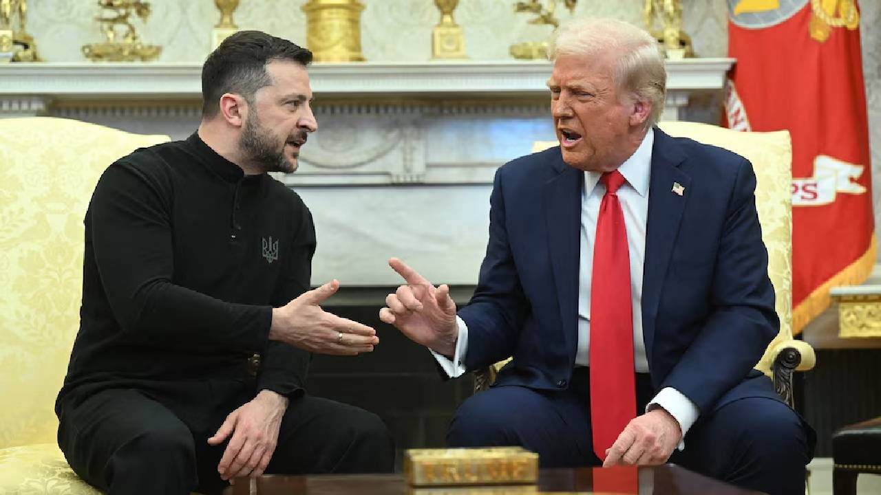 रशियासोबतच्या युद्धादरम्यानच युक्रेनचे खळबळजनक विधान, थेट म्हटले, डोनाल्ड ट्रम्प यांना अजिबातच... रशियासोबतच्या युद्धादरम्यानच युक्रेनचे खळबळजनक विधान, थेट म्हटले, डोनाल्ड ट्रम्प यांना अजिबातच...