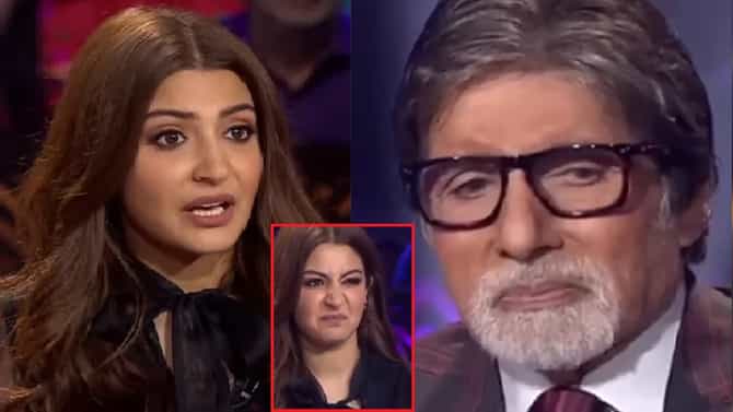 अनुष्का शर्माने तिच्या फेव्हरेट पदार्थाचे नाव सांगताच अमिताभ बच्चन यांनी केलं तोंड वाकडं; म्हणाले हे कसं खाऊ शकता?