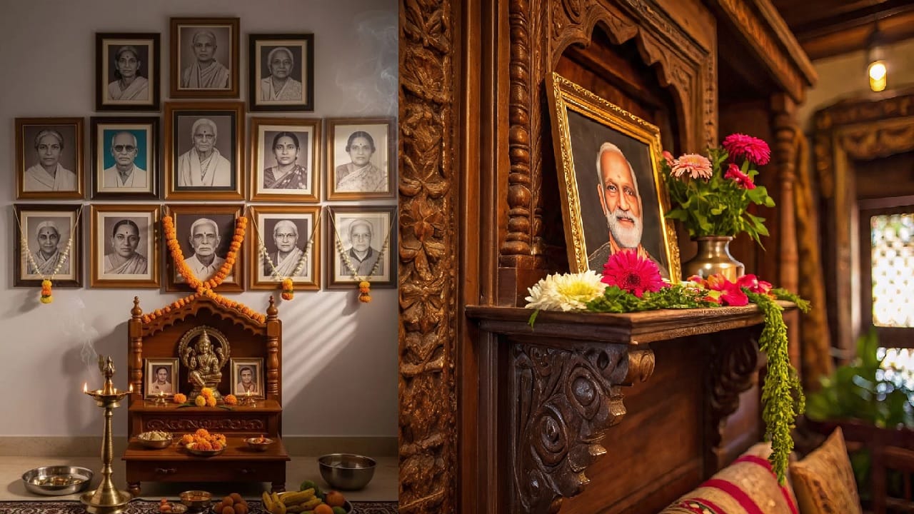 घरात पूर्वजांचे फोटो लावताना ही चूक करू नका; अन्यथा वास्तू दोष निर्माण होऊ शकतो.