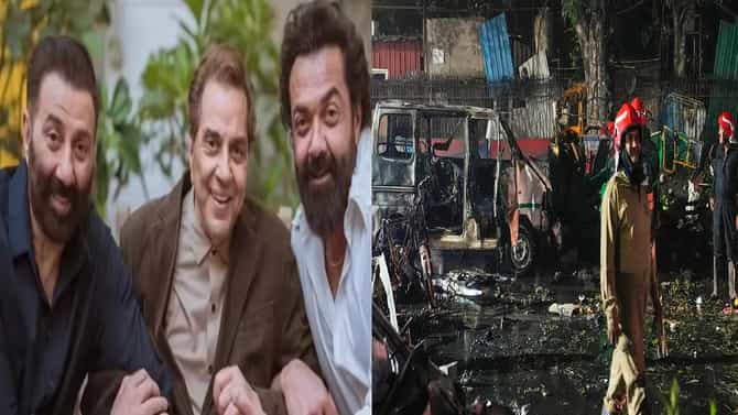 धर्मेंद्र यांची प्रकृती गंभीर अन् दिल्ली ब्लास्ट; बॉलिवूडनेही लावला ब्रेक, घेतला मोठा निर्णय