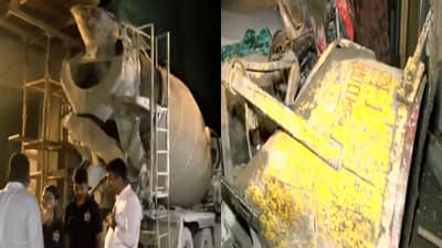 Mumbai : मोठी बातमी! जे जे हॉस्पिटलजवळ मोठा अपघात, कन्स्ट्रक्शन मिक्सर कोसळल्याने सेफ्टी इंजिनियर गंभीर जखमी