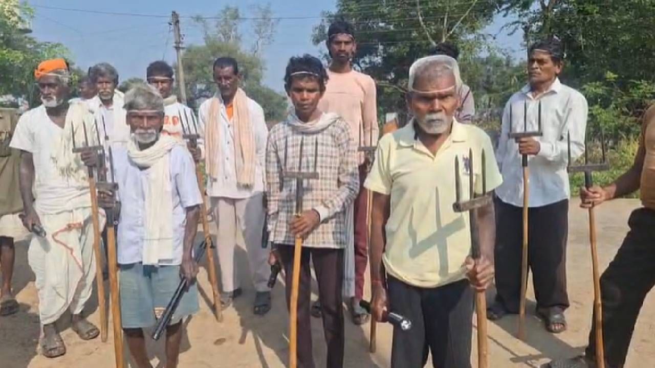 मानव वन्यजीव संघर्ष ही ग्रामीण भागात नित्यनियमाचीच बाब ठरत असून, यावर तोडगा काढण्यासाठी वनविभाग अनेक उपाययोजना राबवीत आहे. त्यात आता त्रिशूल आणी प्लास्टिक मास्कची भर पडली आहे. 