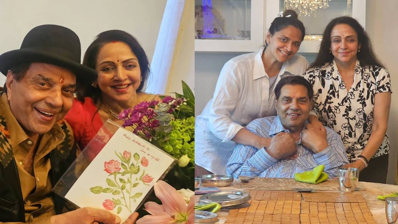 शोकसभेनंतर भावूक झालेल्या हेमा मालिनी यांनी इन्स्टाग्रामवर काही फोटो पोस्ट केले आहेत. 'काही सुंदर कौटुंबिक क्षण. मौल्यवान फोटो. मला माहीत आहे की या फोटोंचा एक मोठा संच आहे, पण हे कधीच प्रकाशित झालेले नाहीत. हे फोटो पाहताना माझ्या भावना उलगडत आहेत', असं त्यांनी फोटोंच्या कॅप्शनमध्ये लिहिलंय. 
