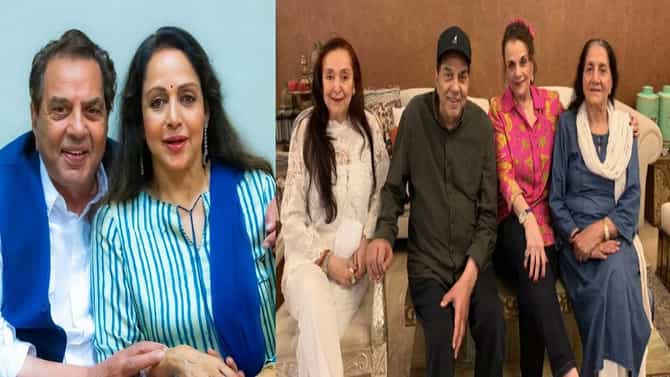 धर्मेंद्र आता हेमा मालिनी नाही तर या व्यक्तीसोबत राहतात एकत्र; त्याबद्दल हेमा यांनी म्हटलं, मला त्याबद्दल दुःख...