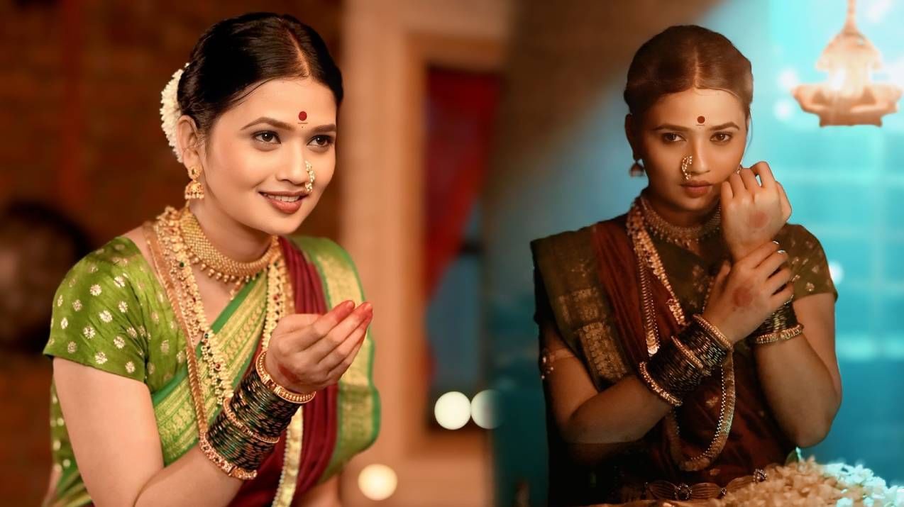 गौतमीने तिच्या अधिकृत इन्स्टाग्राम अकाऊंटवर नवे फोटो शेअर केले आहेत. या फोटोंमध्ये तिने मराठमोळा साजश्रृंगारातील फोटो शेअर केले आहेत.