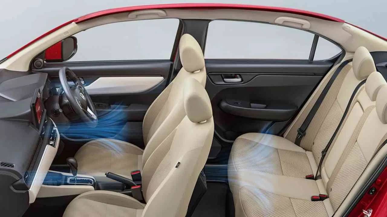 Honda Amaze Price : या गाडीच्या टॉप ZX वेरिएंटमध्ये तुम्हाला लेवल 2 ADAS फीचर्स मिळतील. ZX वेरिएंटची  किंमत 9,14,600 रुपये (एक्स शोरूम) ते 9,99,900 रुपये (एक्स शोरूम) आहे. (फोटो-होंडा)