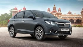 Honda Amaze सेडानला 5 स्टार रेटिंग, CRS इन्स्टॉलेशनमध्ये 12 पैकी 12 गु
