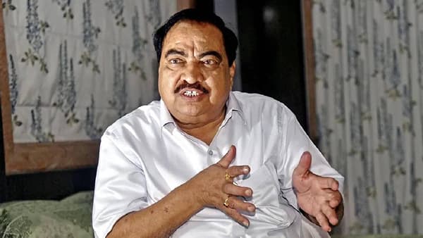सूनेच्या दबावात एकनाथ खडसे? गंभीर आरोप, मोठी खळबळ, काँग्रेसने थेट...