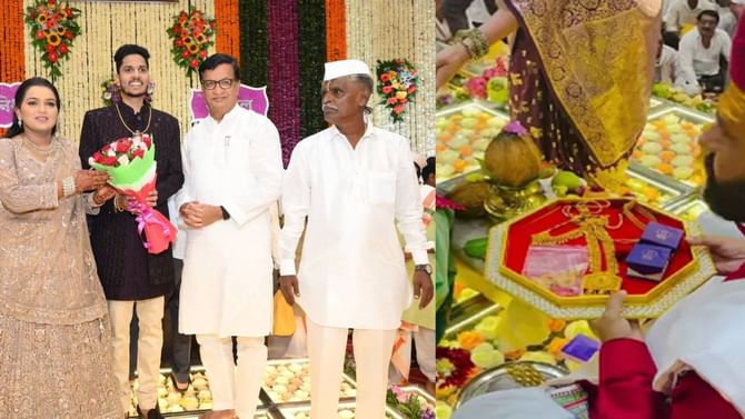 इंदुरीकर महाराजांच्या लेकीच्या साखरपुड्यात फुलांवरच तब्बल इतका खर्च...