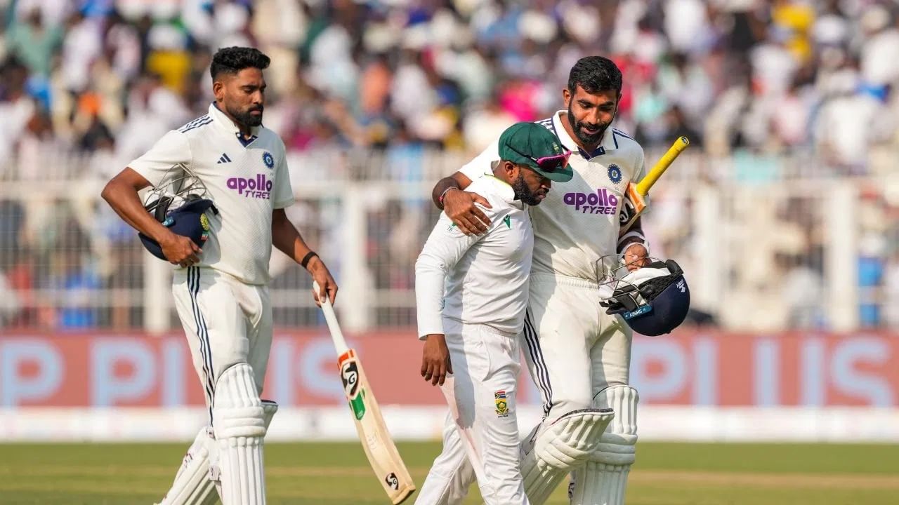 Jasprit Bumrah and Temba Bavuma