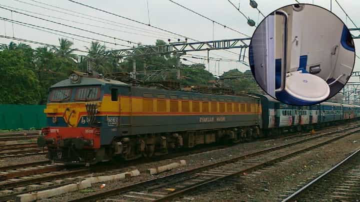 Mahanagari Express : बॉम्ब फुटनेवाला है, पाक जिंदाबाद... त्यानं एक्स्प्रेसच्या टॉयलेटमध्ये खडूनं लिहिलं अन्... प्रवाशांना भरली धडकी Mahanagari Express : बॉम्ब फुटनेवाला है, पाक जिंदाबाद... त्यानं एक्स्प्रेसच्या टॉयलेटमध्ये खडूनं लिहिलं अन्... प्रवाशांना भरली धडकी