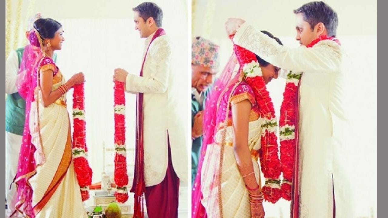 लग्नामध्ये नवरा नवरी एकमेकांना वरमाला का घलतात? जाणून घ्या शास्त्रीय कारण