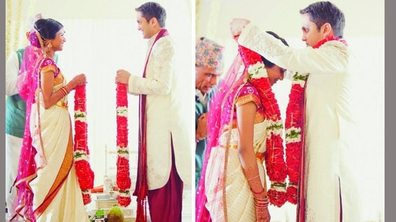 लग्नामध्ये नवरा नवरी एकमेकांना वरमाला का घलतात? जाणून घ्या शास्त्रीय कारण