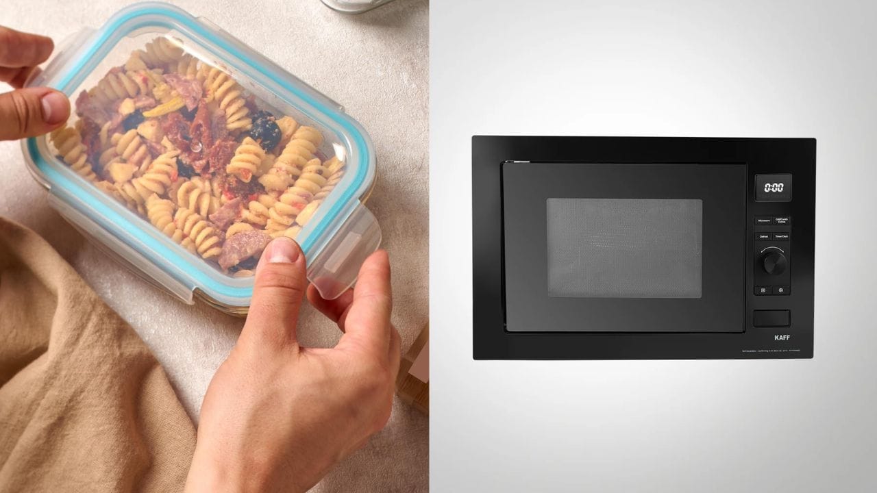 गरम केल्यावर, हवाबंद प्लास्टिक, काच किंवा स्टीलच्या कंटेनरमध्ये दाब वाढतो. हा वाढलेला दाब सहन न झाल्याने कंटेनरचा स्फोट होऊ शकतो, ज्यामुळे उपकरणाचे नुकसान होते. ज्यामुळे दुखापत होण्याची शक्यता असते.