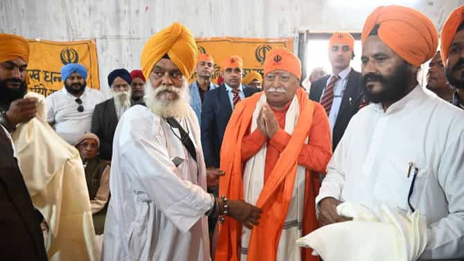 गुरु तेग बहादूर यांचे बलिदान म्हणजे आपल्यासाठी एक आजीवन संदेश - डॉ. मोहन भागवत