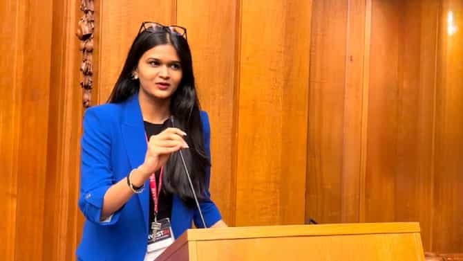 मुंबईच्या इक्षु शिंदे यांचा ‘ग्लोबल फ्यूचर स्कॉलर आणि डिप्लोमॅट’ ने सन्मान