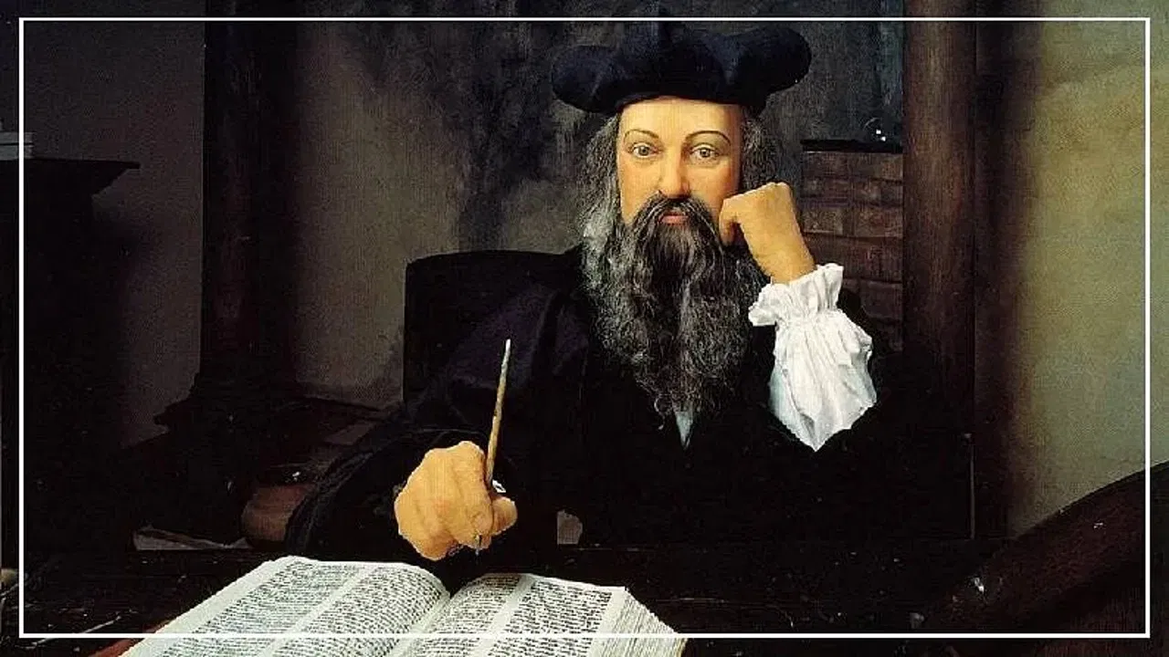 ब्रिटानिकानुसार, फ्रेंच ज्योतिषी आणि कथित 'भविष्यवक्ता नॉस्त्रेदमस यांनी इंग्लंडमध्ये संघर्षाची सुरुवात, एका लघुग्रहाचा पृथ्वीशी टक्कर होणे आणि एका जलनेत्याच्या सत्तेत येण्याचे संकेत दिले होते. तसेच, त्यांनी एका दीर्घ युद्धाच्या समाप्तीचीही भविष्यवाणी केली आहेय. अनेकांना वाटते की रशिया आणि युक्रेनमधील चालू संघर्ष येत्या काळात थांबेल.