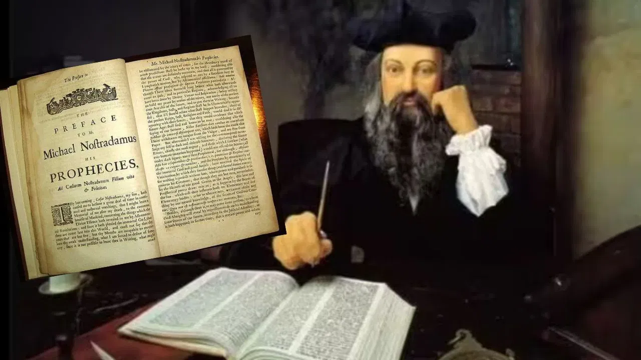 नॉस्त्रेदमसने लिहिले आहे की जेव्हा युरोपातील लोक इंग्लंडला मागे टाकून, आपल्या किनाऱ्यांवर साम्राज्य स्थापित करत होते, तेव्हा भयंकर युद्धे होतील. राज्याच्या आत आणि बाहेर शत्रू उभे राहतील. भूतकाळातील एक मोठी महामारी परत येईल, यापेक्षा अधिक घातक कोणताही शत्रू नसेल.