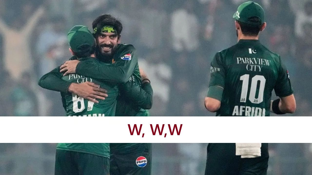 PAK vs ZIM : पाकिस्तानच्या बॉलरची हॅटट्रिक, झिंबाब्वेवर 69 धावांनी मात करत फायनलमध्ये एन्ट्री