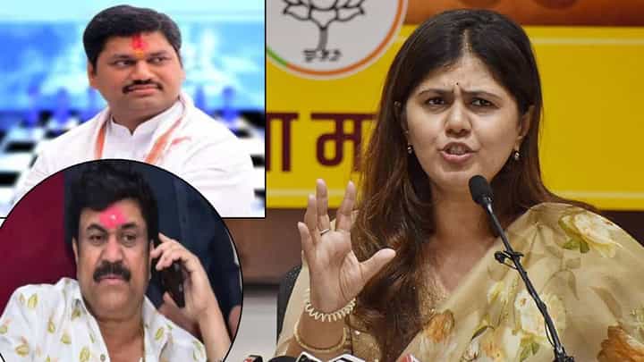 Pankaja Munde : मुंडेंनी काढली जेलमधल्या कराडची आठवण अन् पंकजाताई म्हणाल्या...गव्हाबाहेर किडेही रगडले जातात! Pankaja Munde : मुंडेंनी काढली जेलमधल्या कराडची आठवण अन् पंकजाताई म्हणाल्या...गव्हाबाहेर किडेही रगडले जातात!