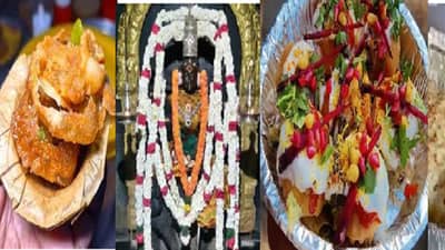 पेढे, बर्फी किंवा फळेही नाहीत, तर या मंदिरात देवीला चक्क पिझ्झा, सँडविच अन् पाणीपुरी अर्पण केली जाते.