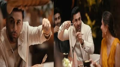 रामायण साठी नॉनव्हेज अन् सिगारेट सोडल्याचा रणबीर कपूरचा दावा; जंगली मटणचा व्हिडिओ व्हायरल झाल्याने रणबीरची पोलखोल?