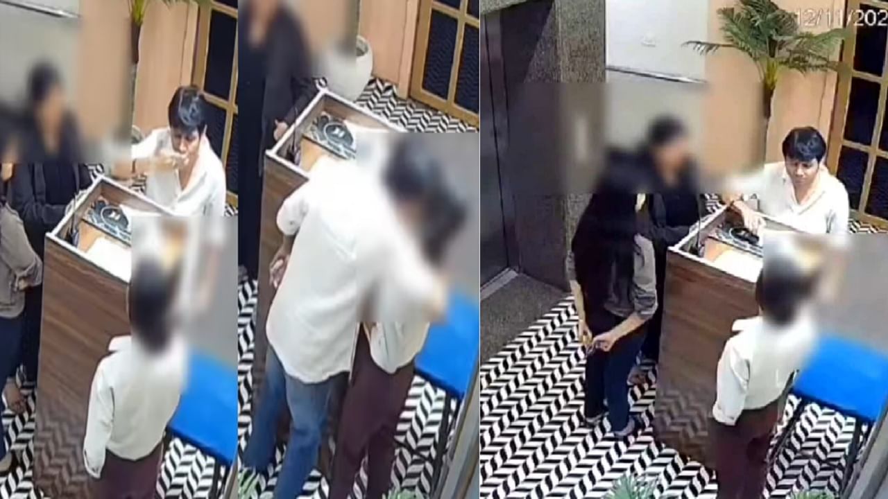 रिसेप्शनीस्ट मुलीला जबरदस्ती मिठी मारली, जबरदस्ती Kiss...,प्रसिद्ध ज्वेलर्सच्या मुलाचा गलिच्छ प्रकार; व्हिडिओ व्हायरल
