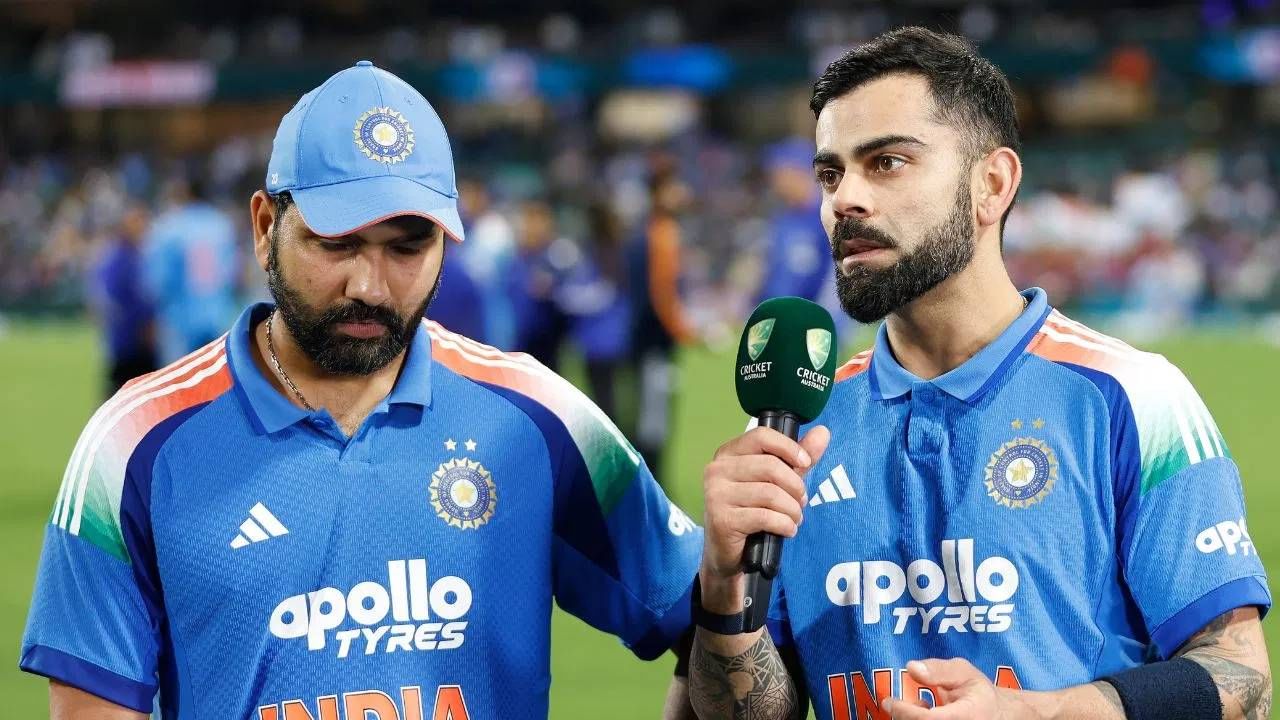 केएल राहुलने विराट कोहली आणि रोहित शर्मा यांना नाणेफेक होताच प्लेइंग 11 मध्ये जागा दिली तर हा विक्रम रचला जाईल. 30 नोव्हेबरला मैदानात उतरताच रोहित विराट ही जोडी आंतरराष्ट्रीय क्रिकेटमध्ये सर्वाधिक सामने खेळणाऱ्या जोडीच्या विश्वविक्रमात सामील होतील.  (Photo-Getty Image)