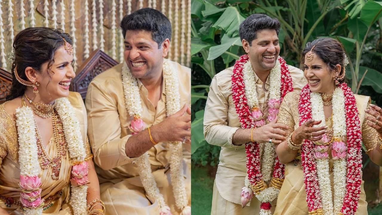 प्रसिद्ध तमिळ अभिनेत्री संयुक्ता शानने चाहत्यांना मोठं सरप्राइज दिलं आहे. संयुक्ताने माजी क्रिकेटर अनिरुद्ध श्रीकांतशी लग्न केलं आहे. काही दिवसांपूर्वीच या दोघांचा साखरपुडा पार पडला होता. परंतु त्याविषयीची अधिकृत माहिती समोर आली नव्हती. या दोघांनीही साखरपुड्याबाबत कोणतीही अधिकृत घोषणा केली नव्हती. 
