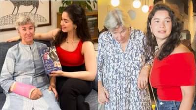 सचिन तेंडुलकरच्या सासूबाईंना पाहिलेत का? सारा तेंडुलकर पडेल फिकी; देसी लुक व्हायरल!