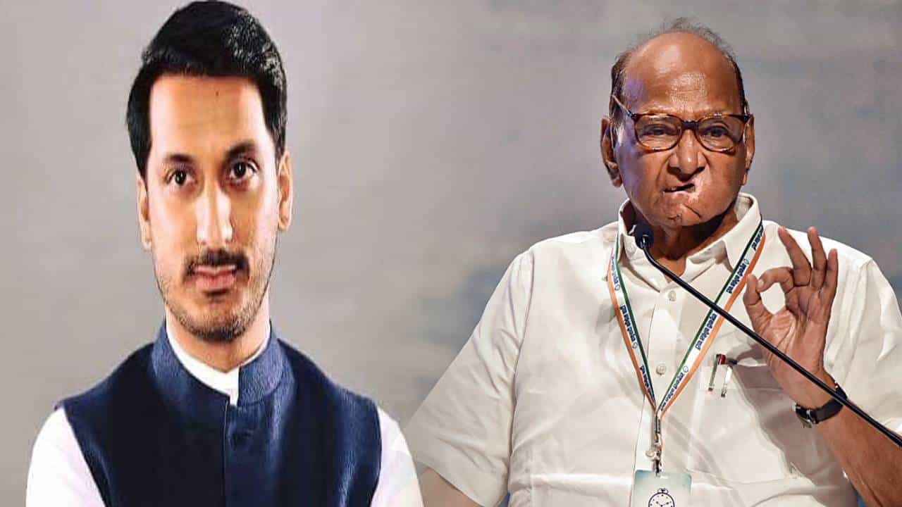 Sharad Pawar : पार्थ पवारांवर गुन्हा का नाही? शरद पवारांचं एका वाक्यात उत्तर, स्पष्टच म्हणाले...