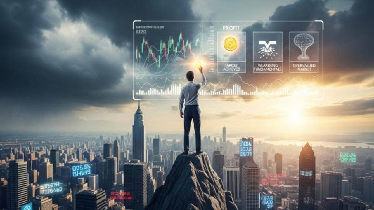 Share Market : नेमकं हेच गणित फिसकटतं, मग होतो मोठा लॉस, शेअर विक्रीची योग्य वेळ कोणती? जाणून घ्या Share Market : नेमकं हेच गणित फिसकटतं, मग होतो मोठा लॉस, शेअर विक्रीची योग्य वेळ कोणती? जाणून घ्या