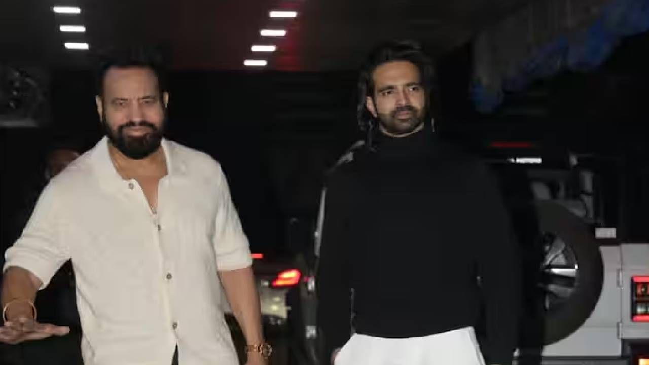 सोमवारी रात्री खान कुटुंबाकडून पार्टीचं आयोजन करण्यात आलं होतं. सलमानचे वडील सलीम खान आणि त्यांची पहिली पत्नी सुशीला यांच्या लग्नाच्या वाढदिवसानिमित्त या पार्टीचं आयोजन करण्यात आलं होतं. या पार्टीत शेरा त्याच्या मुलासोबत पोहोचला होता. 
