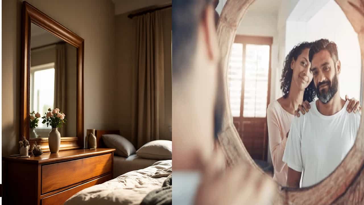 बेडरूममध्ये आरसा लावावा का? जाणून घ्या अन्यथा नात्यात येतील अडचणी
